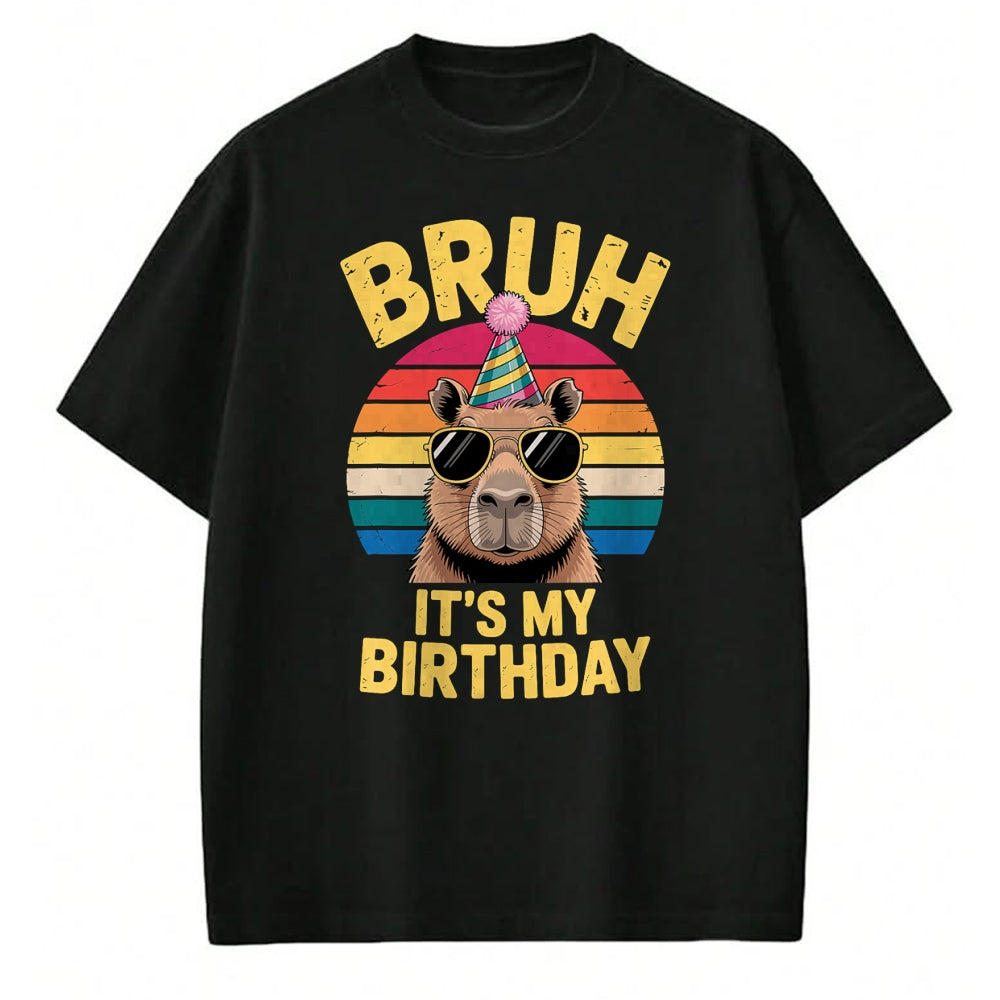 Cute Capybara Shirt, Funny Capybara UnisexT-Shirt/Hoodie/Sweatshirt HLT00 - Capybara Birthday Art for Men Women Kids Girls Boy Capy T-Shirt