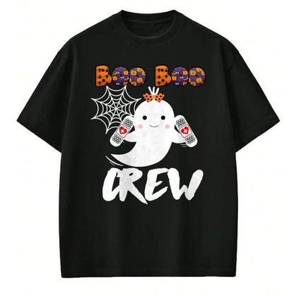 Funny Nurse Shirt, Nurse Unisex T-Shirt/Hoodie/Sweatshirt HLT00 - Boo Boo Crew Nurse Shirt Funny Halloween Costume Fun Gift T-Shirt