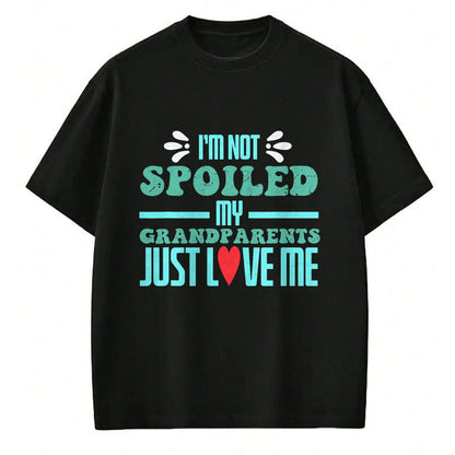 Best Grandma Shirt, Proud Grandma Unisex T-Shirt/Hoodie/Sweatshirt HLT00 - Grandparents Spoiled Grandson T-Shirt