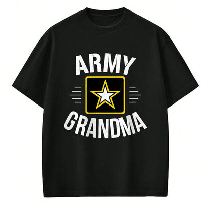 Best Grandma Shirt, Proud Grandma Unisex T-Shirt/Hoodie/Sweatshirt HLT00 - Army Grandma - T-Shirt