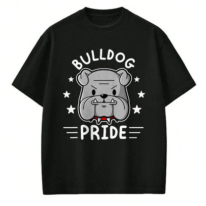 Dog Love Shirt, Dog Lover Gift T-Shirt/Hoodie/Sweatshirt HLT00 - Bulldog Mascot Shirt English Bulldog Pride And Loyalty T-Shirt