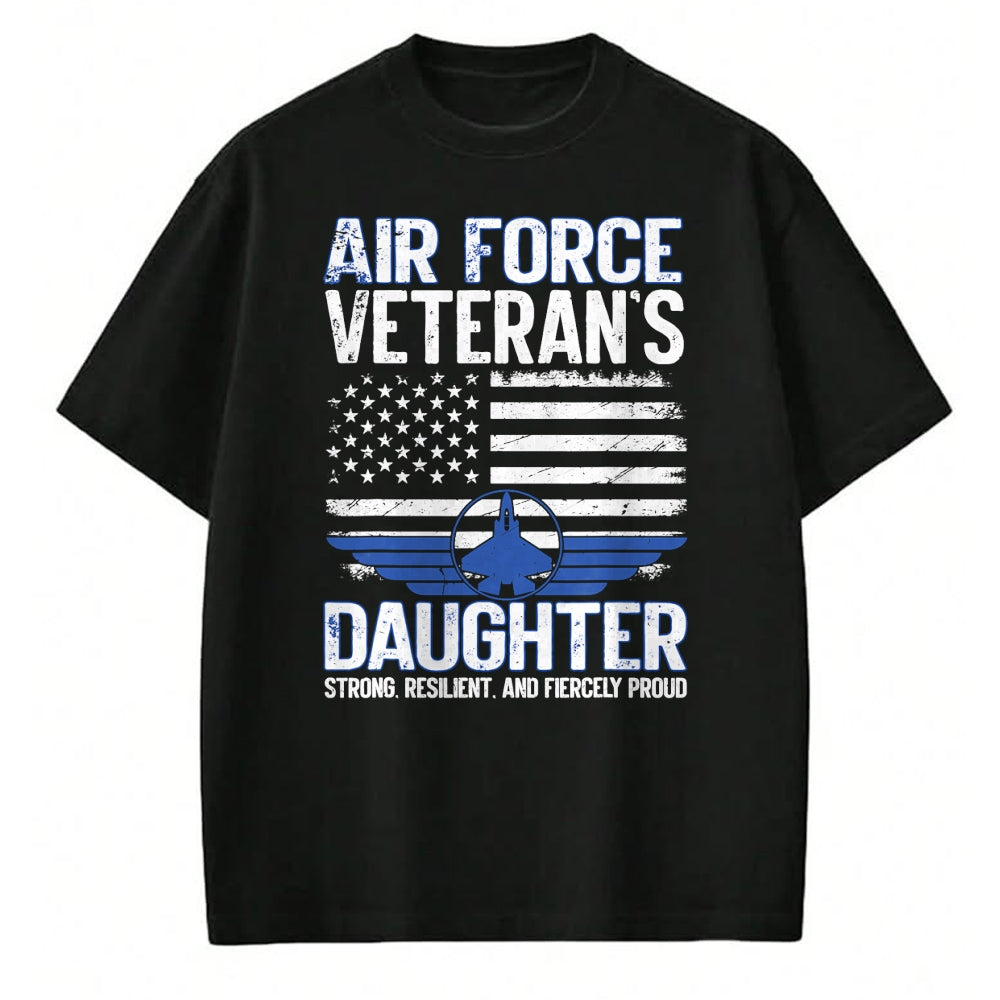 Proud Veteran Shirt, Funny Veteran UnisexT-Shirt/Hoodie/Sweatshirt HLT00 - Proud Daughter of A Air Force Veteran Daughter Veterans Day T-Shirt