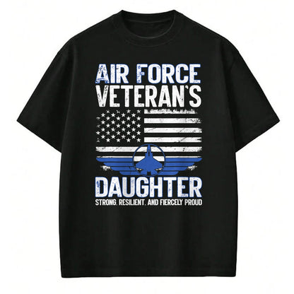 Proud Veteran Shirt, Funny Veteran UnisexT-Shirt/Hoodie/Sweatshirt HLT00 - Proud Daughter of A Air Force Veteran Daughter Veterans Day T-Shirt