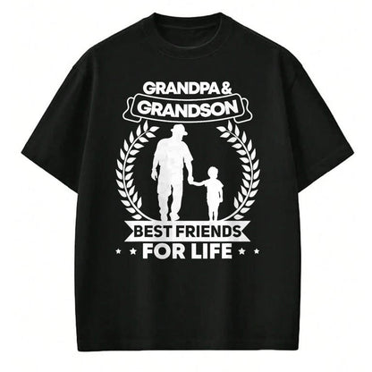 Best Grandpa Shirt, Proud Grandpa Unisex T-Shirt/Hoodie/Sweatshirt HLT00 - Grandpa and Grandson Matching Grandfather and Grandson T-Shirt