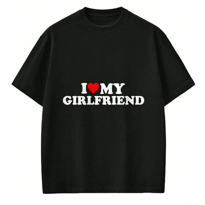 Best Wife Shirt, Wife and Husband Unisex T-Shirt/Hoodie/Sweatshirt HLT00 - I Love My Hot Girlfriend I Heart My Hot Girlfriend GF T-Shirt (1)