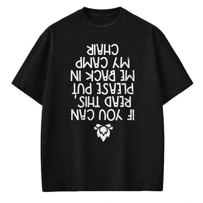 Funny Camping Shirt, Gift For Camping Lover Unisex T-Shirt/Hoodie/Sweatshirt HLT00 - Camping If You Can Read This Funny Camper Men Women Kids T-Shirt