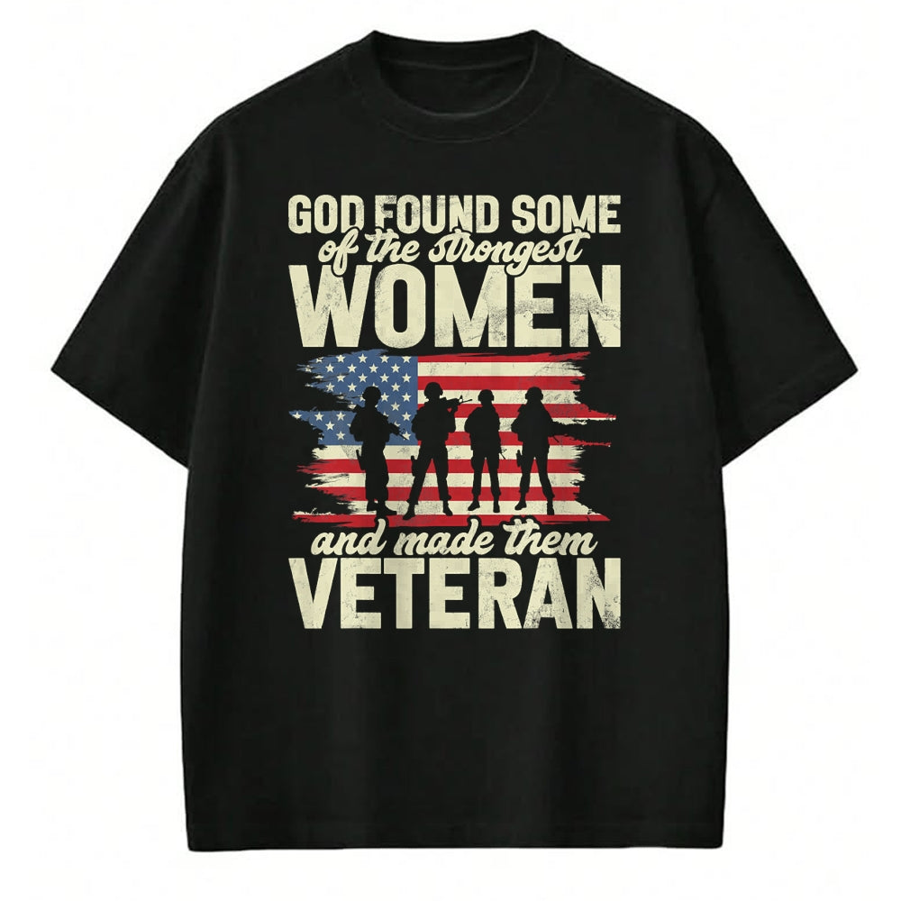 Proud Veteran Shirt, Funny Veteran UnisexT-Shirt/Hoodie/Sweatshirt HLT00 - Female Veteran Veteran_s Day Women Veteran Soldier Patriotic T-Shirt