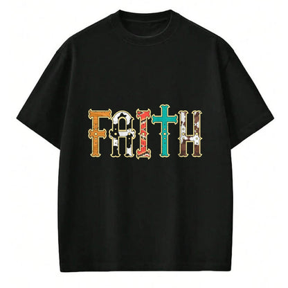 Christian Tee, Christian Faith Unisex T-Shirt/Hoodie/Sweatshirt HLT00 - Faith Patterns God Jesus Religious Christian Men Women Kids T-Shirt