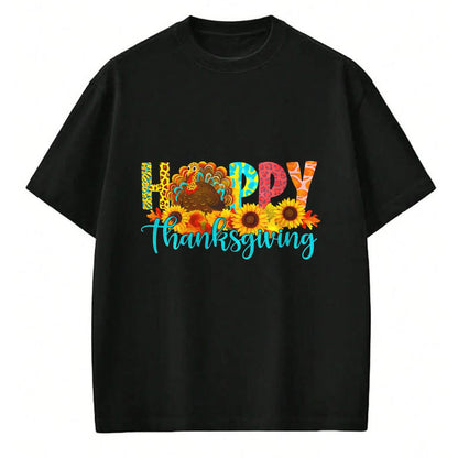 Best Thanksgiving Family Shirt , Funny Thanksgiving UnisexT-Shirt/Hoodie/Sweatshirt HLT00 - happy thanksgiving for turkey day family dinner sunflower T-Shirt