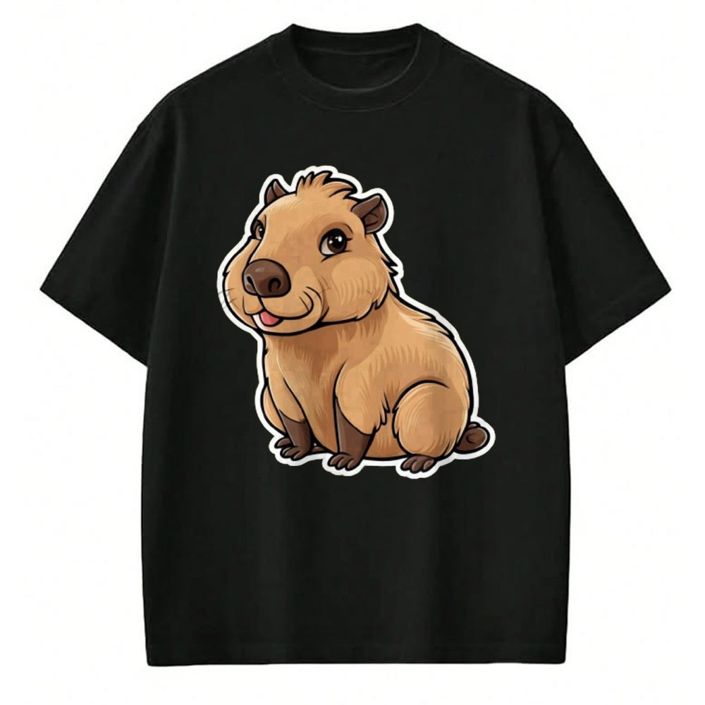 Cute Capybara Shirt, Funny Capybara Unisex T-Shirt/Hoodie/Sweatshirt HLT00 - Capybara Long Sleeve T-Shirt (1)