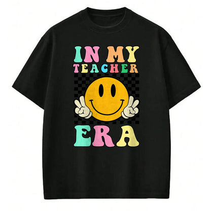 Best Student Shirt, Funny Back To School UnisexT-Shirt/Hoodie/Sweatshirt HLT00 - in My Teacher Era Retro Back to School Teacher Student T-Shirt