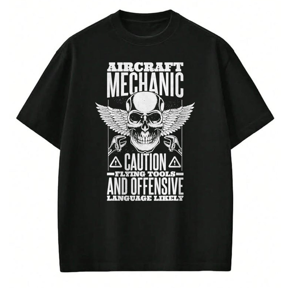 Best Mechanic Life Shirt, Funny Mechanic UnisexT-Shirt/Hoodie/Sweatshirt HLT00 - Aircraft Mechanic Flying Tools and Offensive Language, Plane T-Shirt