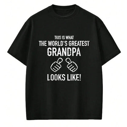 Best Grandpa Shirt, Proud Grandpa Unisex T-Shirt/Hoodie/Sweatshirt HLT00 - World's greatest Grandpa T-Shirt