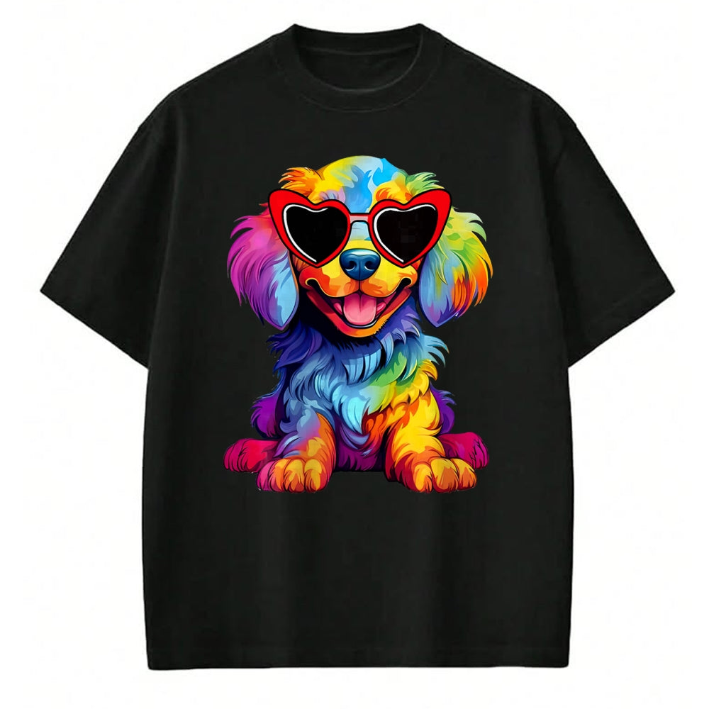 Dog Love Shirt, Dog Lover Gift T-Shirt/Hoodie/Sweatshirt HLT00 - Rainbow LGBT Love Weiners Dogs Love Funny Gay Man Pride Fun T-Shirt