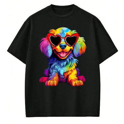 Dog Love Shirt, Dog Lover Gift T-Shirt/Hoodie/Sweatshirt HLT00 - Rainbow LGBT Love Weiners Dogs Love Funny Gay Man Pride Fun T-Shirt