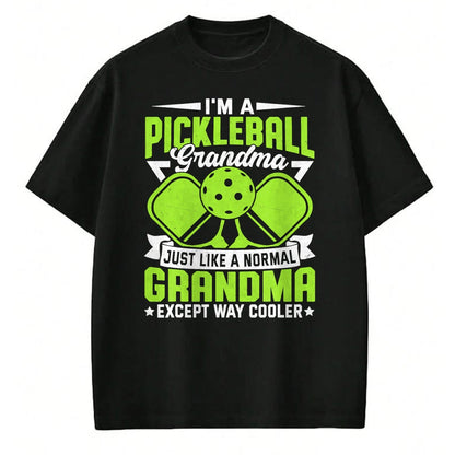 Funny Pickleball Shirt, Pickleball Lover Unisex T-Shirt/Hoodie/Sweatshirt HLT00 - Funny Pickleball Grandma Women Girls Pickle Ball Player T-Shirt