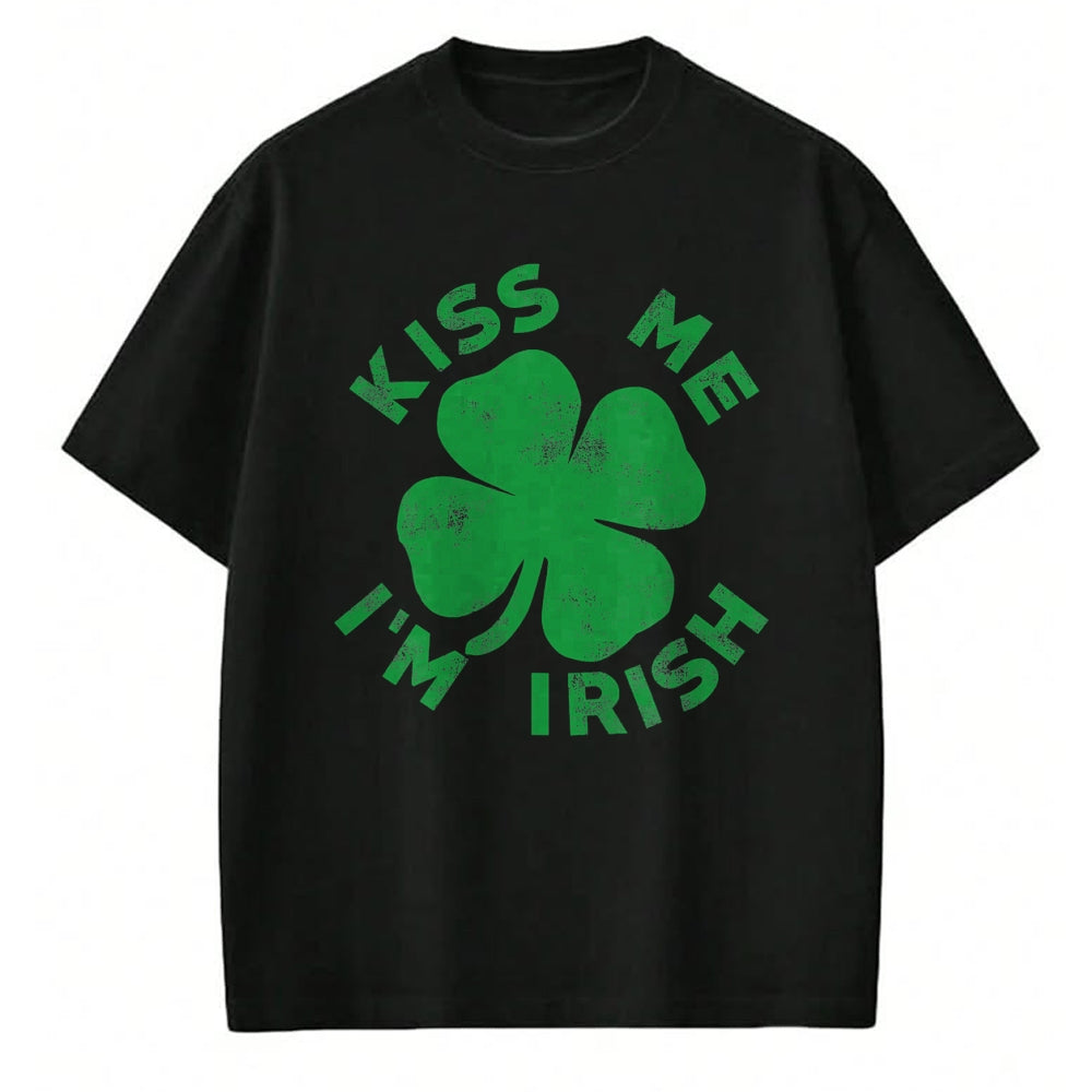 Patrick Day Shirts for Family, Funny Patrick Day shirts, st patrick's day Unisex T-Shirt/Hoodie/Sweatshirt HLT00 - kiss me im irish  saint patrick day  women (2)