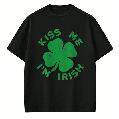 Patrick Day Shirts for Family, Funny Patrick Day shirts, st patrick's day Unisex T-Shirt/Hoodie/Sweatshirt HLT00 - kiss me im irish  saint patrick day  women (2)
