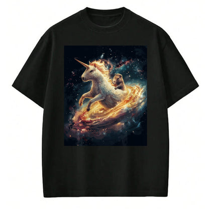 Cute Capybara Shirt, Funny Capybara Unisex T-Shirt/Hoodie/Sweatshirt HLT00 - Funny Graphic Capybara Long Sleeve T-Shirt (5)