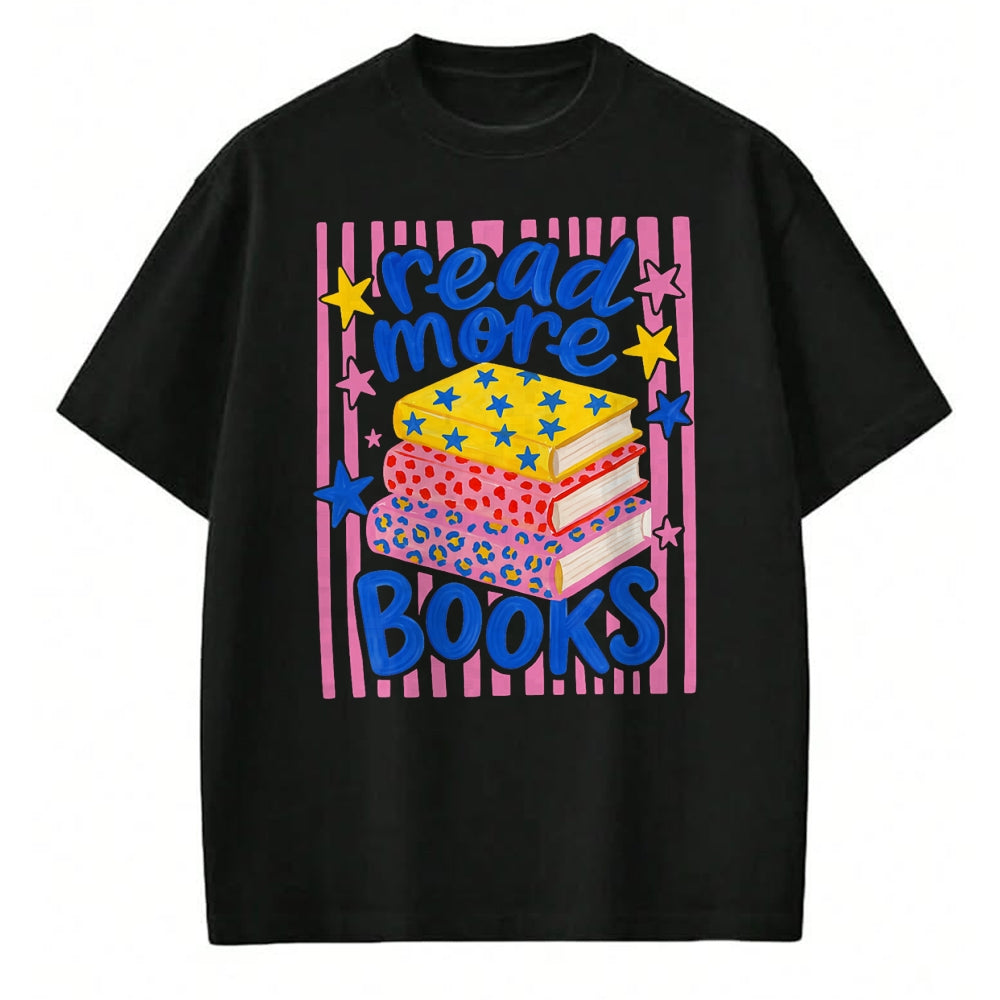 Best Student Shirt, Funny Back To School UnisexT-Shirt/Hoodie/Sweatshirt HLT00 - Striped Read More Books Back to School Bookish Librarian T-Shirt