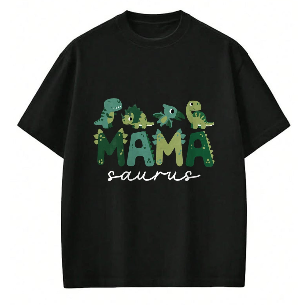 Best Dinosaur Lover Shirt, Funny Dinosaur UnisexT-Shirt/Hoodie/Sweatshirt HLT00 - Mama Saurus Mom Dinosaur Three Rex Birthday Boy Girl Family T-Shirt (2)
