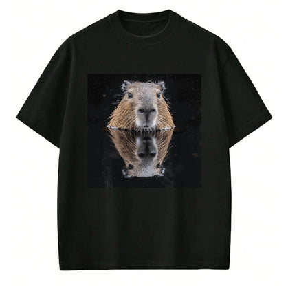 Cute Capybara Shirt, Funny Capybara Unisex T-Shirt/Hoodie/Sweatshirt HLT00 - Funny Graphic Capybara Long Sleeve T-Shirt (10)