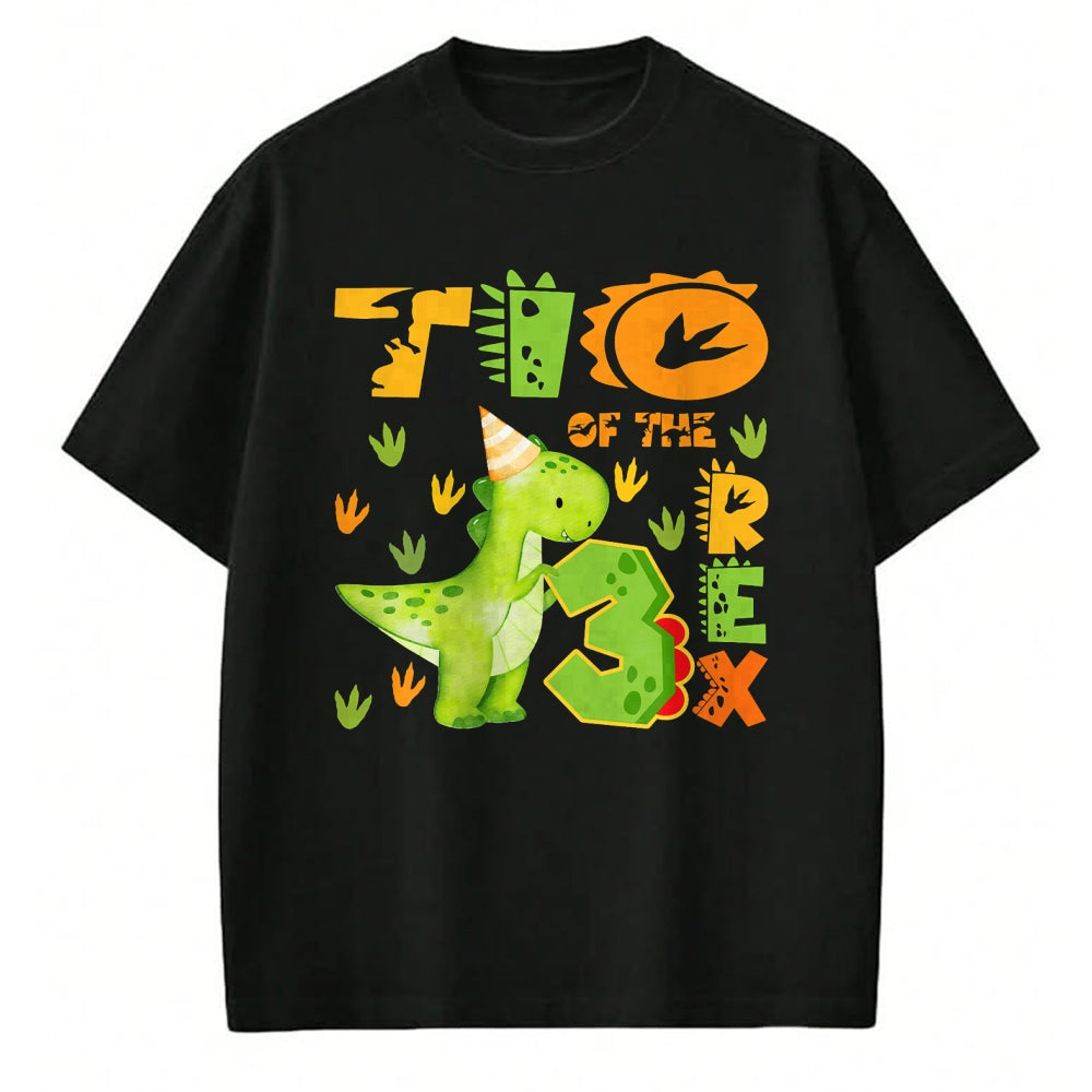 Best Dinosaur Lover Shirt, Funny Dinosaur UnisexT-Shirt/Hoodie/Sweatshirt HLT00 - TIO of The Three Rex 3rd Birthday Boy Dinosaur T-Rex T-Shirt