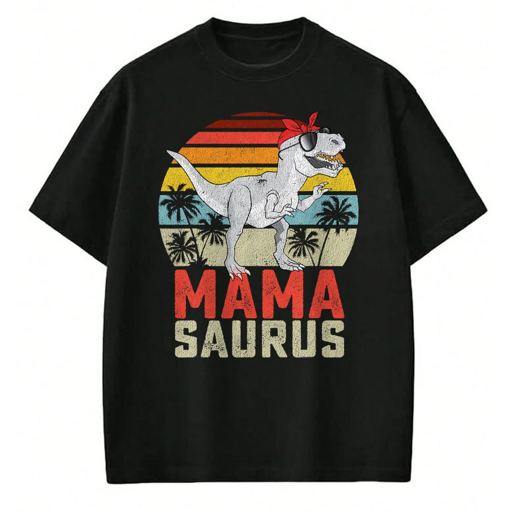 Best Dinosaur Lover Shirt, Funny Dinosaur UnisexT-Shirt/Hoodie/Sweatshirt HLT00 - Mamasaurus T Rex Dinosaur Mama Saurus Family Matching Women T-Shirt