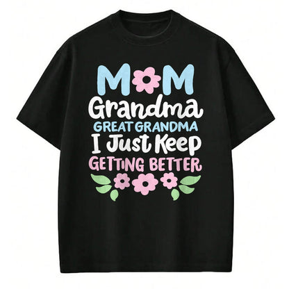 Best Grandma Shirt, Proud Grandma Unisex T-Shirt/Hoodie/Sweatshirt HLT00 - Great Grandma Great Grandmother T-Shirt (1)