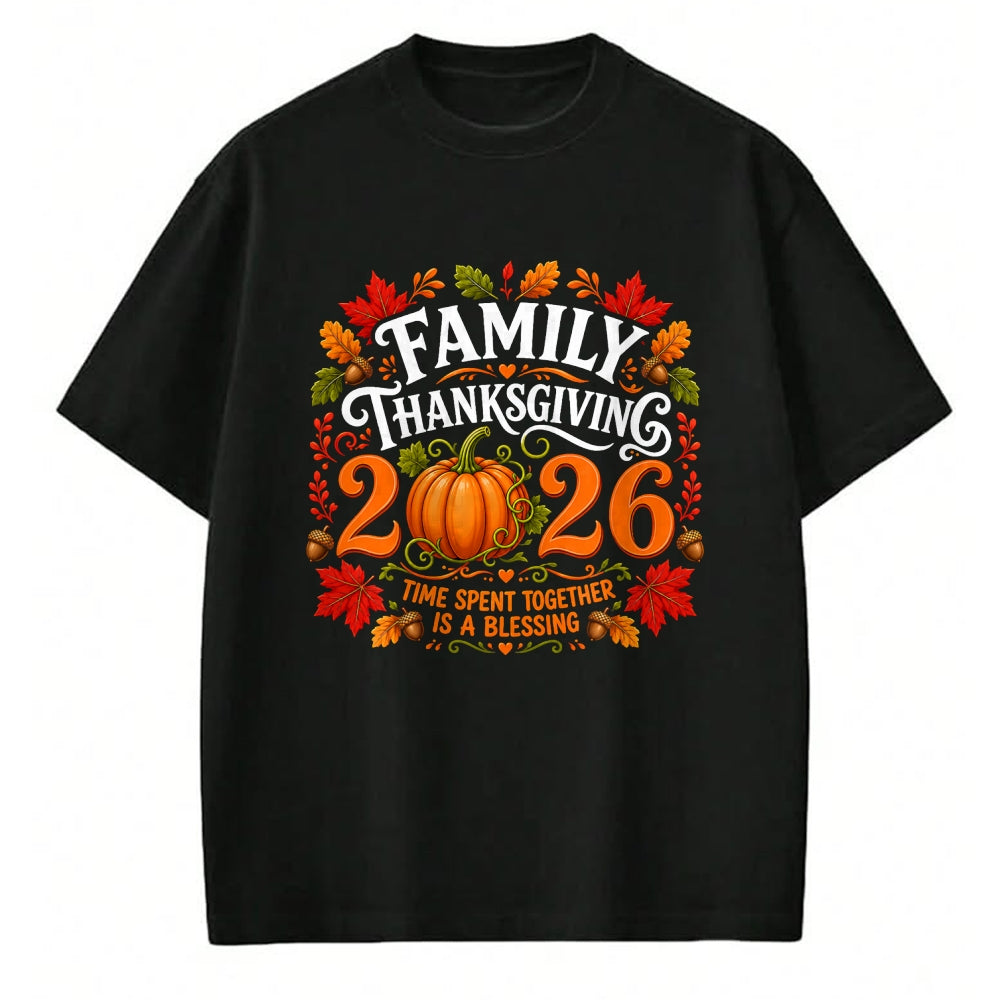 Best Thanksgiving Family Shirt , Funny Thanksgiving UnisexT-Shirt/Hoodie/Sweatshirt HLT00 - Family Thanksgiving 2026 Thanksgiving Crew Matching Group T-Shirt