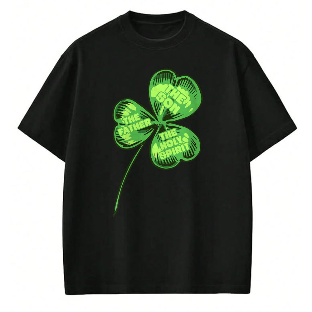 Patrick Day Shirts for Family, Funny Patrick Day shirts, st patrick's day Unisex T-Shirt/Hoodie/Sweatshirt HLT00 - The Father Son Holy Spirit Shamrock St Patrick Day T-Shirt