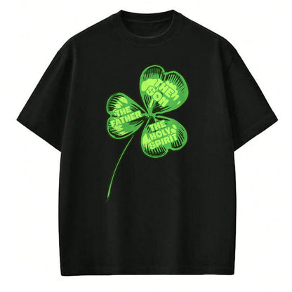 Patrick Day Shirts for Family, Funny Patrick Day shirts, st patrick's day Unisex T-Shirt/Hoodie/Sweatshirt HLT00 - The Father Son Holy Spirit Shamrock St Patrick Day T-Shirt
