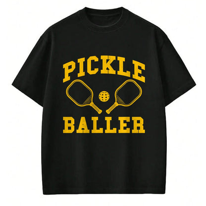 Funny Pickleball Shirt, Pickleball Lover Unisex T-Shirt/Hoodie/Sweatshirt HLT00 - Funny Pickle baller Quote Paddleball Pickleball Player retro T-Shirt