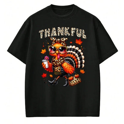 Best Thanksgiving Family Shirt , Funny Thanksgiving UnisexT-Shirt/Hoodie/Sweatshirt HLT00 - Thankful Cute Turkey Thanksgiving Gobble Autumn Fall T-Shirt