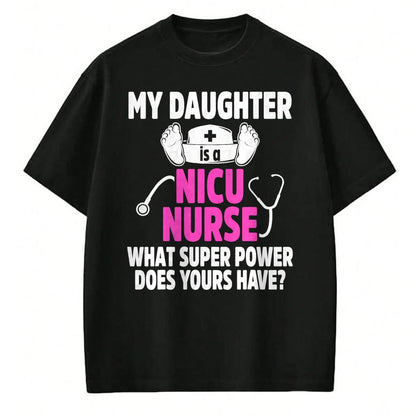 Funny Nurse Shirt, Nurse Unisex T-Shirt/Hoodie/Sweatshirt HLT00 - NICU Nurse Daughter Neonatal Newborn Nursing RN T-Shirt