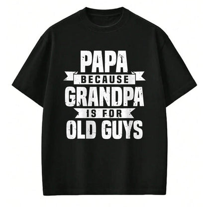 Best Grandpa Shirt, Proud Grandpa Unisex T-Shirt/Hoodie/Sweatshirt HLT00 - Funny Papa Art For Grandpa Men Dad Grandfather Father's Day T-Shirt