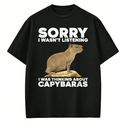 Cute Capybara Shirt, Funny Capybara UnisexT-Shirt/Hoodie/Sweatshirt HLT00 - Best Capybara Design for Men Women Kids Pet Rodent Capybara T-Shirt