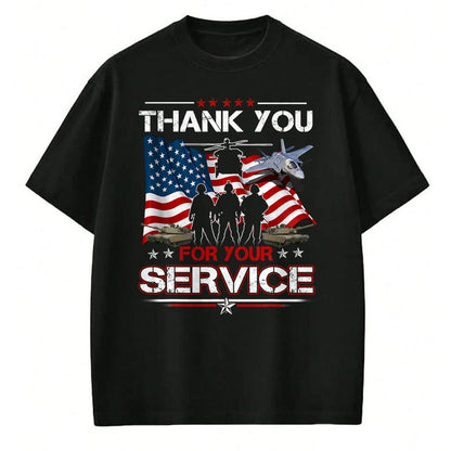 Proud Veteran Shirt, Funny Veteran UnisexT-Shirt/Hoodie/Sweatshirt HLT00 - Thank You for Your Service US Flag Patriotic Veterans Day T-Shirt