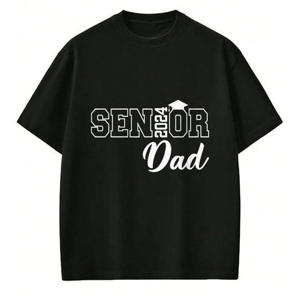 Gift for Dad Shirt, Funny Dad Unisex T-Shirt/Hoodie/Sweatshirt HLT00 – Proud Senior Dad 2024 Senior 2024 Dad Class Of 2024 Father T-Shirt
