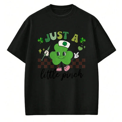 Patrick Day Shirts for Family, Funny Patrick Day shirts, st patrick's day Unisex T-Shirt/Hoodie/Sweatshirt HLT00 - Nurse St Patrick Day Just A Little Pinch RN L&D Phlebotomist T-Shirt