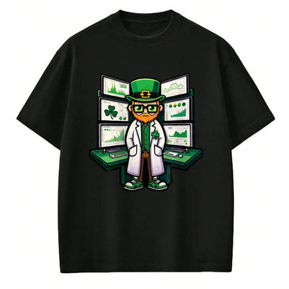 Patrick Day Shirts for Family, Funny Patrick Day shirts, st patrick's day Unisex T-Shirt/Hoodie/Sweatshirt HLT00 - Data Analyst St. Patrick Day Lucky Irish Science Scientist T-Shirt