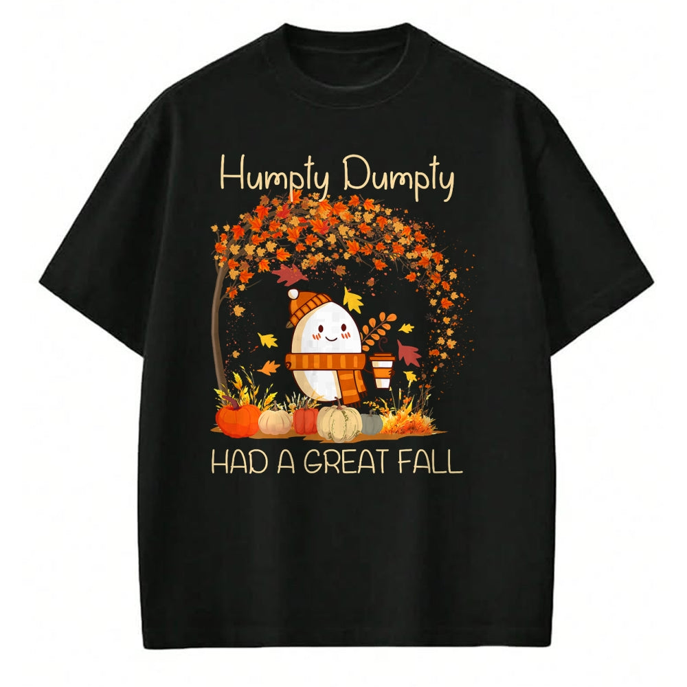 Best Thanksgiving Family Shirt , Funny Thanksgiving UnisexT-Shirt/Hoodie/Sweatshirt HLT00 - Humpty Dumpty Had A Great Fall Thanksgiving Autumn Halloween T-Shirt