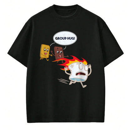 Funny Camping Shirt, Gift For Camping Lover Unisex T-Shirt/Hoodie/Sweatshirt HLT00 - Funny for Men Smores Camping Roasting Outdoor Women T-Shirt