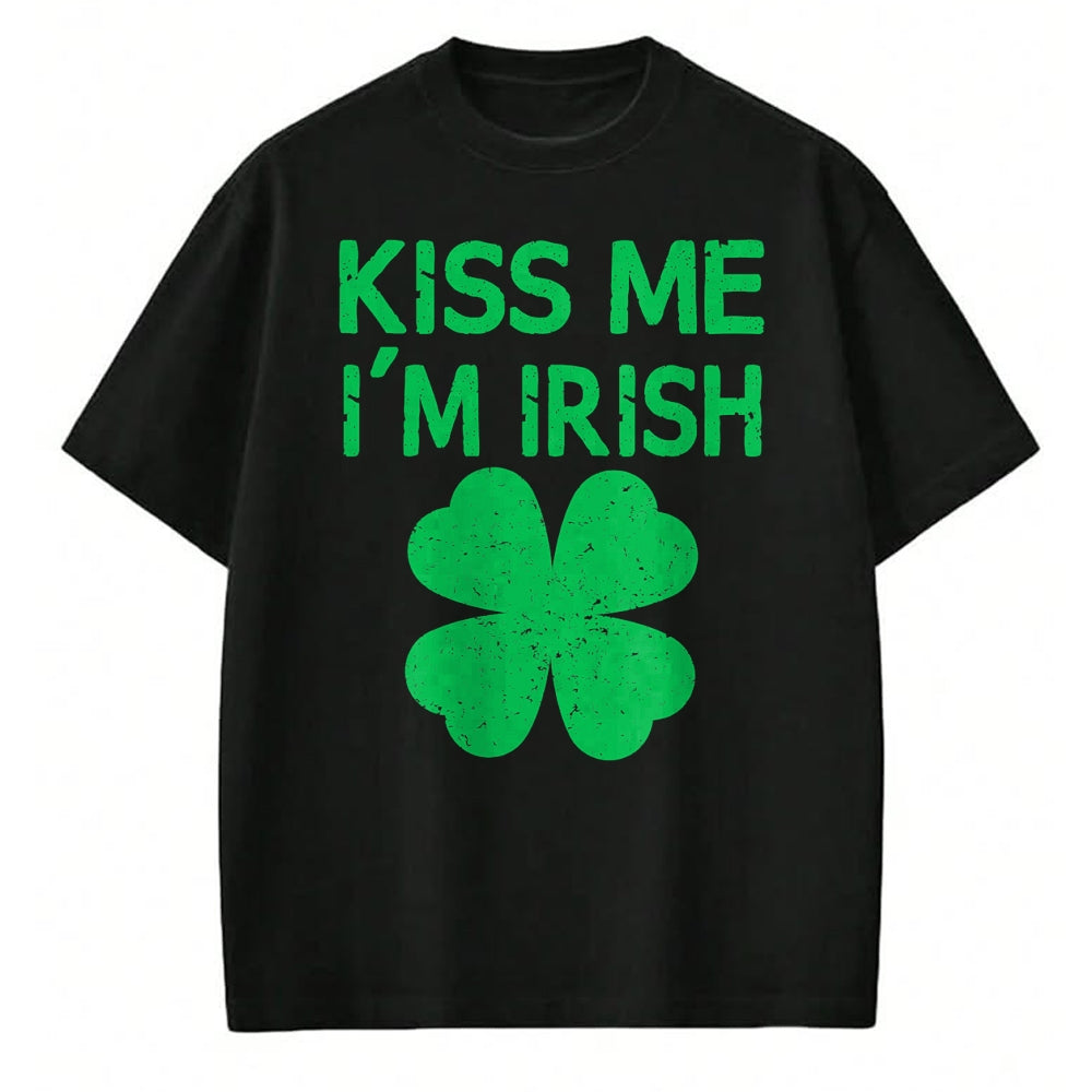 Patrick Day Shirts for Family, Funny Patrick Day shirts, st patrick's day Unisex T-Shirt/Hoodie/Sweatshirt HLT00 - Kiss Me I_m Irish Saint Patrick Day T-Shirt