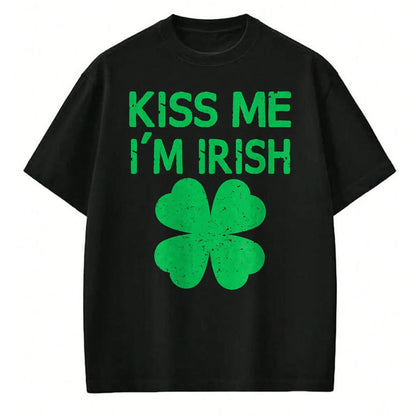 Patrick Day Shirts for Family, Funny Patrick Day shirts, st patrick's day Unisex T-Shirt/Hoodie/Sweatshirt HLT00 - Kiss Me I_m Irish Saint Patrick Day T-Shirt