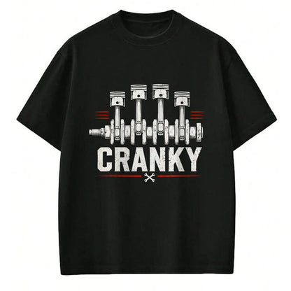 Best Mechanic Life Shirt, Funny Mechanic UnisexT-Shirt/Hoodie/Sweatshirt HLT00 - Cranky Car Mechanic Shirt Crankshaft Engine Piston T-Shirt