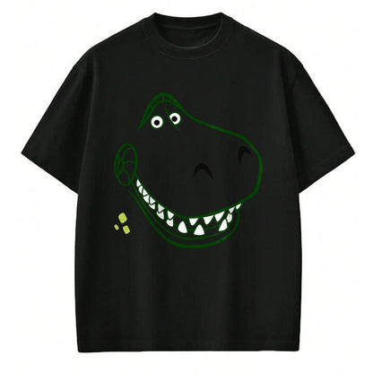 Best Dinosaur Lover Shirt, Funny Dinosaur UnisexT-Shirt/Hoodie/Sweatshirt HLT00 - E.T. Rex Funny Dinosaur Shirt T-Rex on Bike Over The Moon T-Shirt