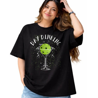 Funny Pickleball Shirt, Pickleball Lover Unisex T-Shirt/Hoodie/Sweatshirt HLT00 - Women's Pickleball Player Paddle Outfit I Pickle Ball Day Dinking V-Neck T-Shirt