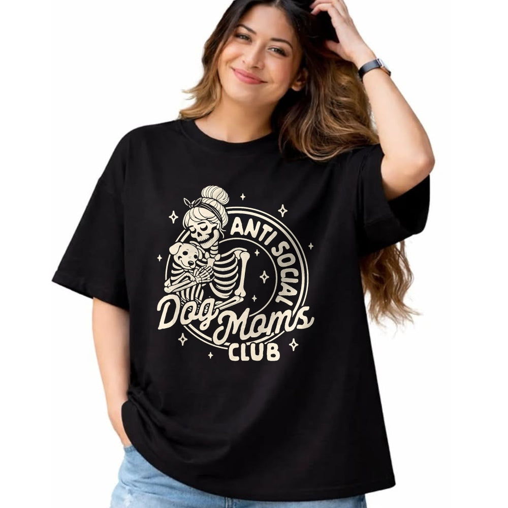 Dog Love Shirt, Dog Lover Gift T-Shirt/Hoodie/Sweatshirt HLT00 - Dog Mom Life Paw Print Heart Cute Funny Dog Mom Product T-Shirt