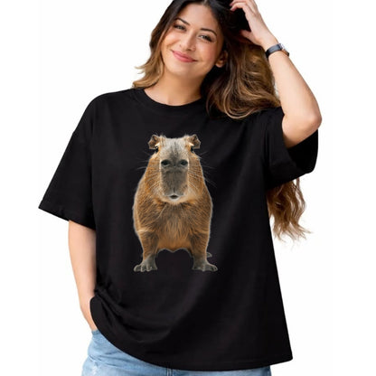 Cute Capybara Shirt, Funny Capybara Unisex T-Shirt/Hoodie/Sweatshirt HLT00 - Capybara Long Sleeve T-Shirt